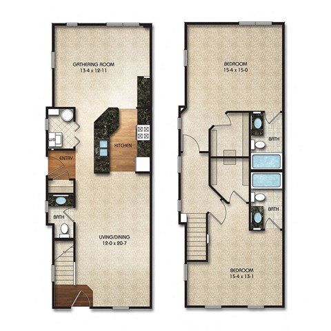 Times Square Apartments CTH2 Floor Plan
